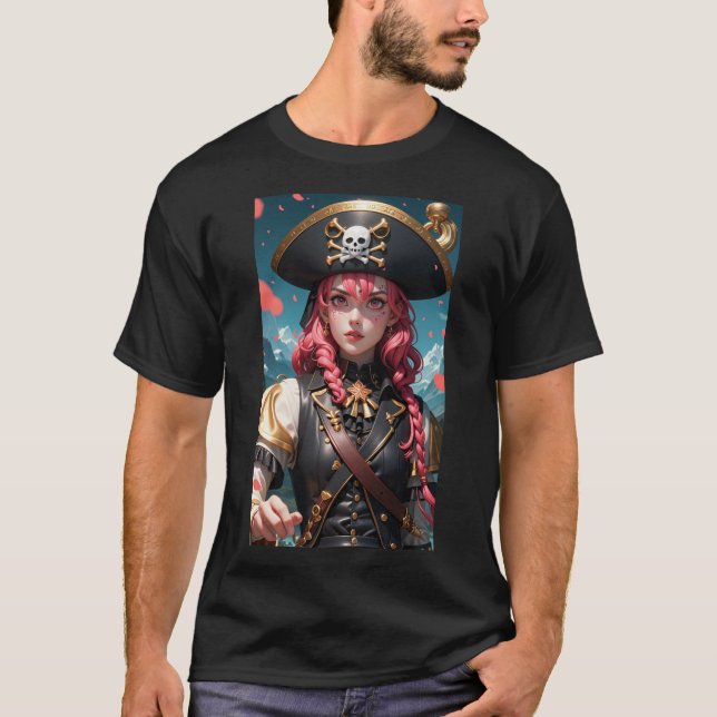 CAMISETA GEISHA PIRATE 4 (Frente)