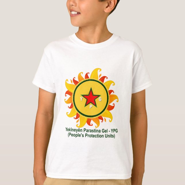 Camiseta Gel de Yekîneyên Parastina - YPG (Frente)