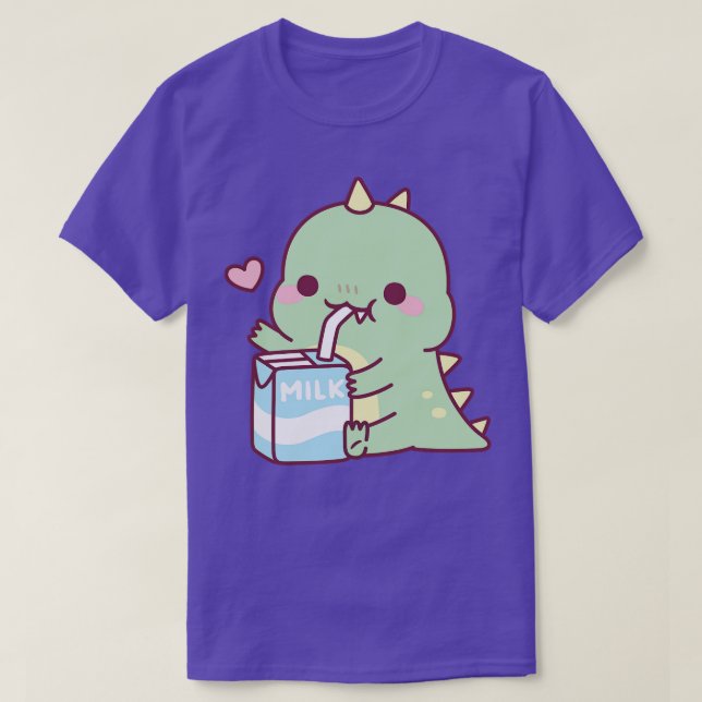 Camiseta Gelado Adora Leite (Frente do Design)
