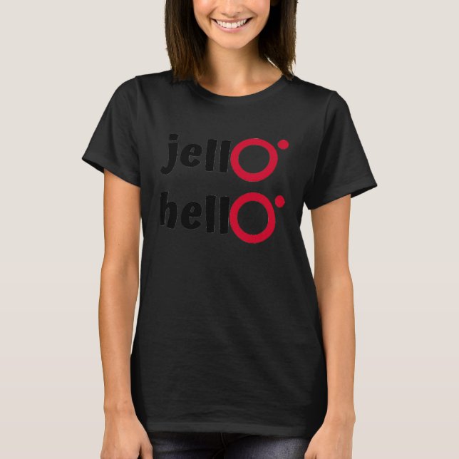 Camiseta gelatina Olá (Frente)