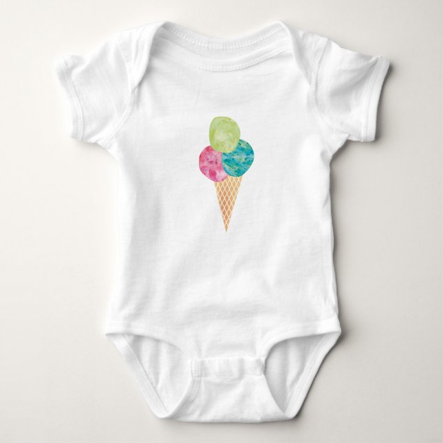 Camiseta Gelato de Aquarela (Frente)
