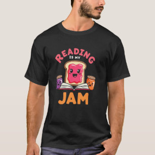 Camiseta Geléia Está Lendo