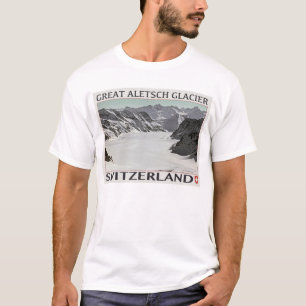 Camiseta Geleira de Aletsch - em White.jpg