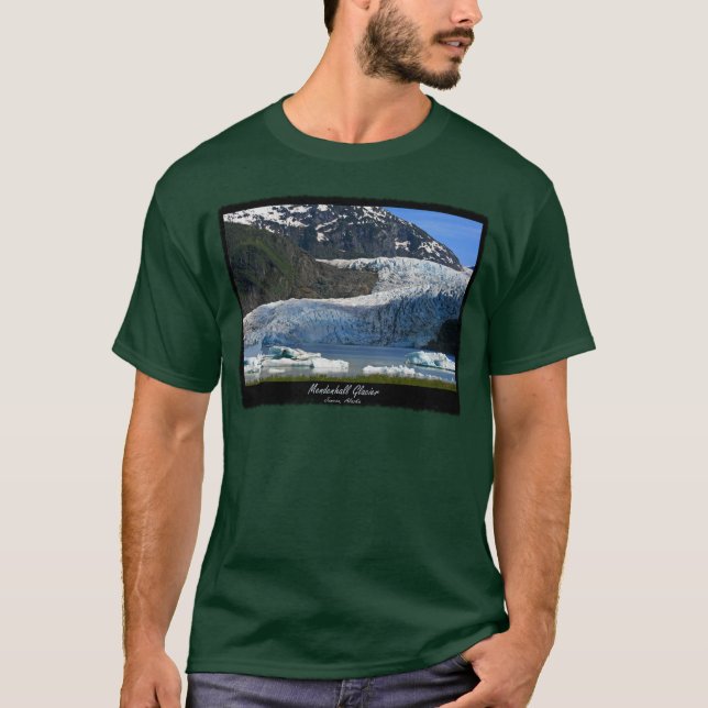 Camiseta Geleira de Mendenhall/Juneau Alaska (Frente)