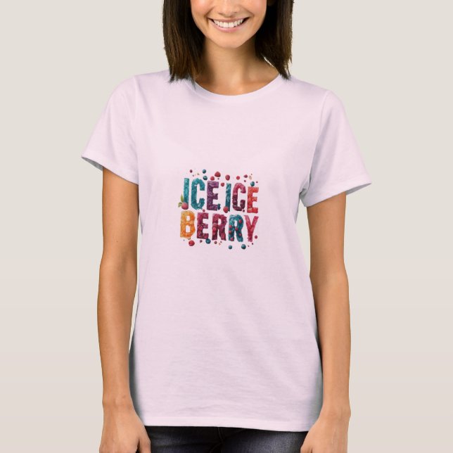 Camiseta Gelo, Berry de Gelo (Frente)
