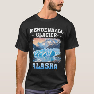 Camiseta Gelo Mendenhall Alasca Camping Hiking ao Ar Livre