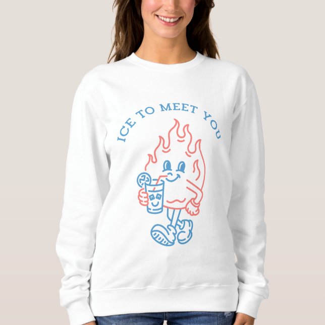 Camiseta Gelo para Conhecê-lo (Frente)