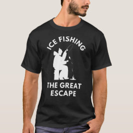 Camiseta Gelo que pesca a fuga do Excelente | Pesca Do Gelo