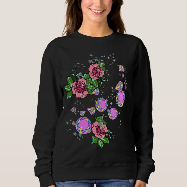 Camiseta Gemas e Rosas de repolho (Frente)