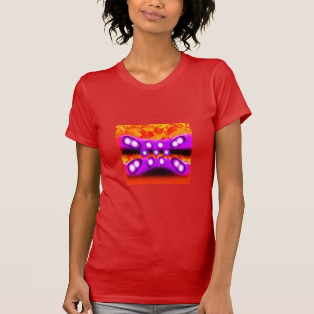 Camiseta Gemas roxas (Frente)