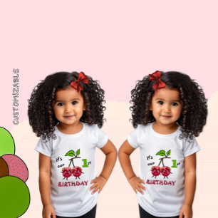 Camiseta Gêmeas cereja