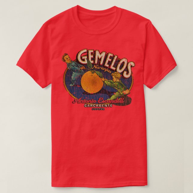 Camiseta Gemelos Narizes 1935 (Frente do Design)