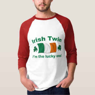 Camiseta Gêmeo irlandês afortunado