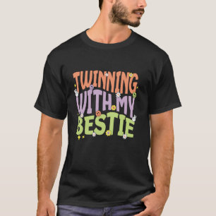 Camiseta Gêmeos Com Meu Melhor Amigo - Semana do Espírito A