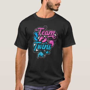 Camiseta Gêmeos de Equipe para Pesca