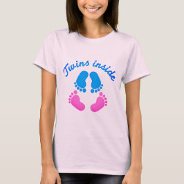 Camiseta Gêmeos Dentro e Garota