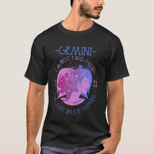 Camiseta Gêmeos Eu Sou Apenas Zodiac Astrologistas Multi-Ta