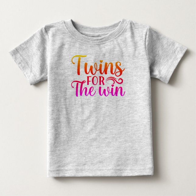 Camiseta Gêmeos para a Vitória  (Frente)