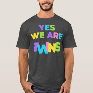 Camiseta Gêmeos Parceiros Gêmeos Irmãos Gêmeos
