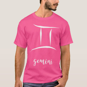 Camiseta Gêmeos Signo do Zodíaco Símbolo de Gêmeos Astrolog