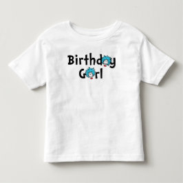 Camiseta Gêmeos Thing One Thing Two de Aniversário | Menina