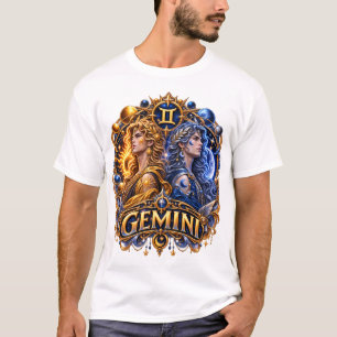 Camiseta Gêmeos Zodiac Gêmeos – Irmãos Soul Astrologia Cele