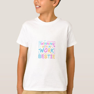 Camiseta Geminando com meu trabalho Bestie Spirit Wee Melho