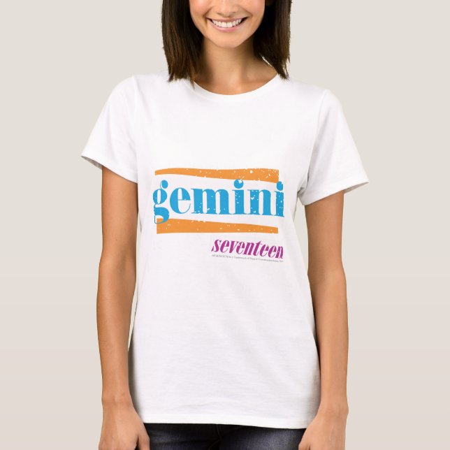 Camiseta Gemini Aqua (Frente)
