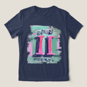 Camiseta Gemini astrologia gêmeos sinal de nascimento zodia