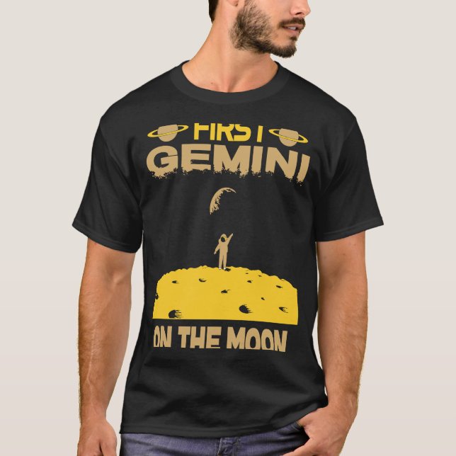 Camiseta Gemini On The Moon (Frente)