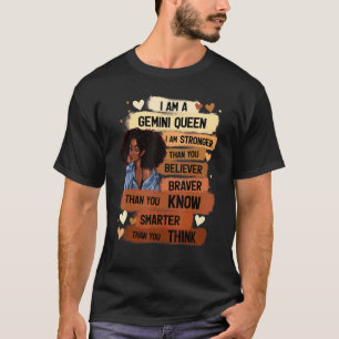 Camiseta Gemini Queen Sweet Como Aniversário De Doces Para
