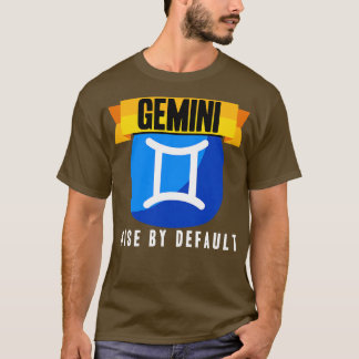 Camiseta Gemini Wise Por Padrão