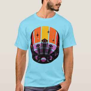 Camiseta Gemstone Fase Lua Stars Sunset