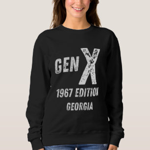 Camiseta Gen X 1967 Edition Generation Georgia Birthday Chr