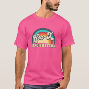 Camiseta Gen X 1970 Edition Retro Generation Xers Men Women