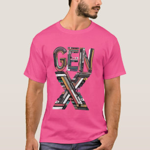 Camiseta Gen X 80u2019s Rock Cassettes