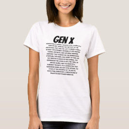 Camiseta Gen X Esqueceu a tendência da geração