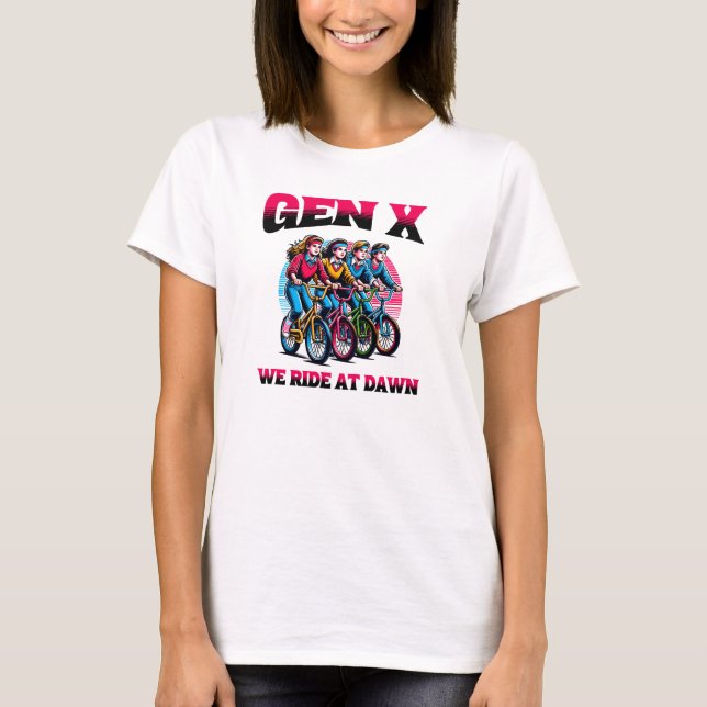Camiseta Gen X Esqueceu-se da Geração Trendy (Frente)