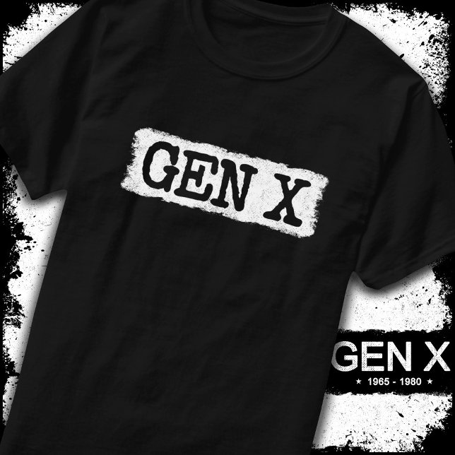 Camiseta Gen X Gen Xer Generation X Gen X (Criador carregado)