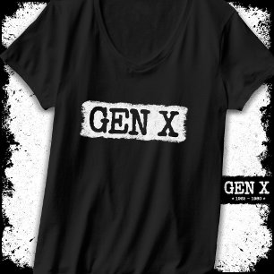 Camiseta Gen X Gen Xer Generation X Gen X