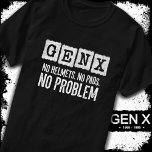 Camiseta Gen X Generation X No Problema Gen Xer Funny Gen X<br><div class="desc">Este design de estilo de colheita Gen X é perfeito para o Gen Xer que se orgulha de fazer parte da melhor geração de sempre... Geração X! Perfeito para o nascer Gen X de mulheres e homens entre 1965 e 1980 para mostrar seu orgulho Gen X! Apresenta 'Gen X No...</div>