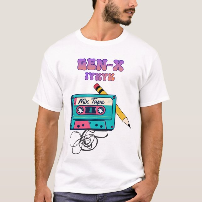 Camiseta GEN-X Mix tape dilema (Frente)