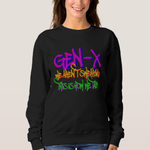 Camiseta Gen X Nós não estamos jurando - geração retrô Xers