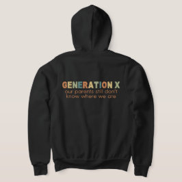 Camiseta Gen X—Nossos pais ainda não sabem onde estamos