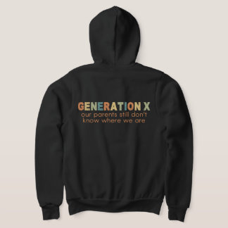 Camiseta Gen X—Nossos pais ainda não sabem onde estamos
