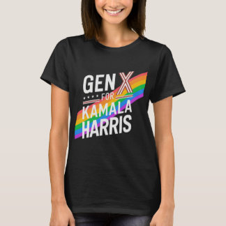 Camiseta gen x para kamala harris