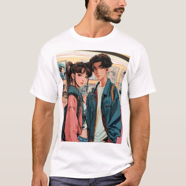 Camiseta gen z crianças (Frente)