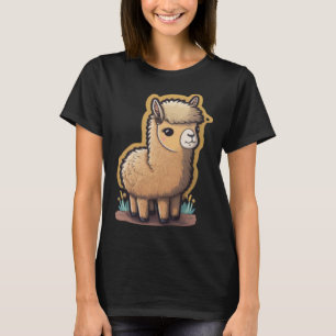 Camiseta Gen Z Llama, uma Trendência de Beleza Andina Bonit