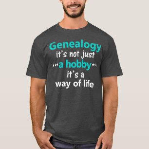 Camiseta Genalogia Engraçada Ancestralidade Ancestral Hist