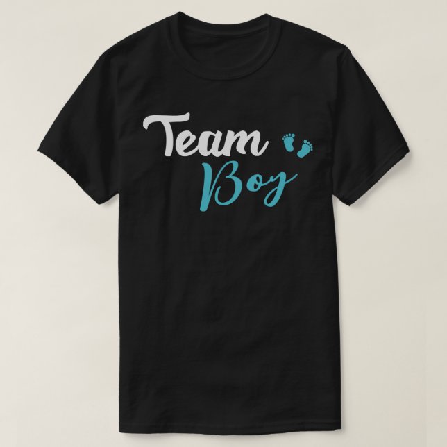 Camiseta Gender Reveage Team Boy Ba (Frente do Design)